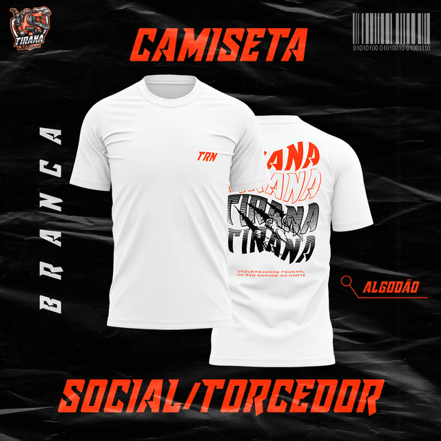 Camiseta Social Torcedor Tirana